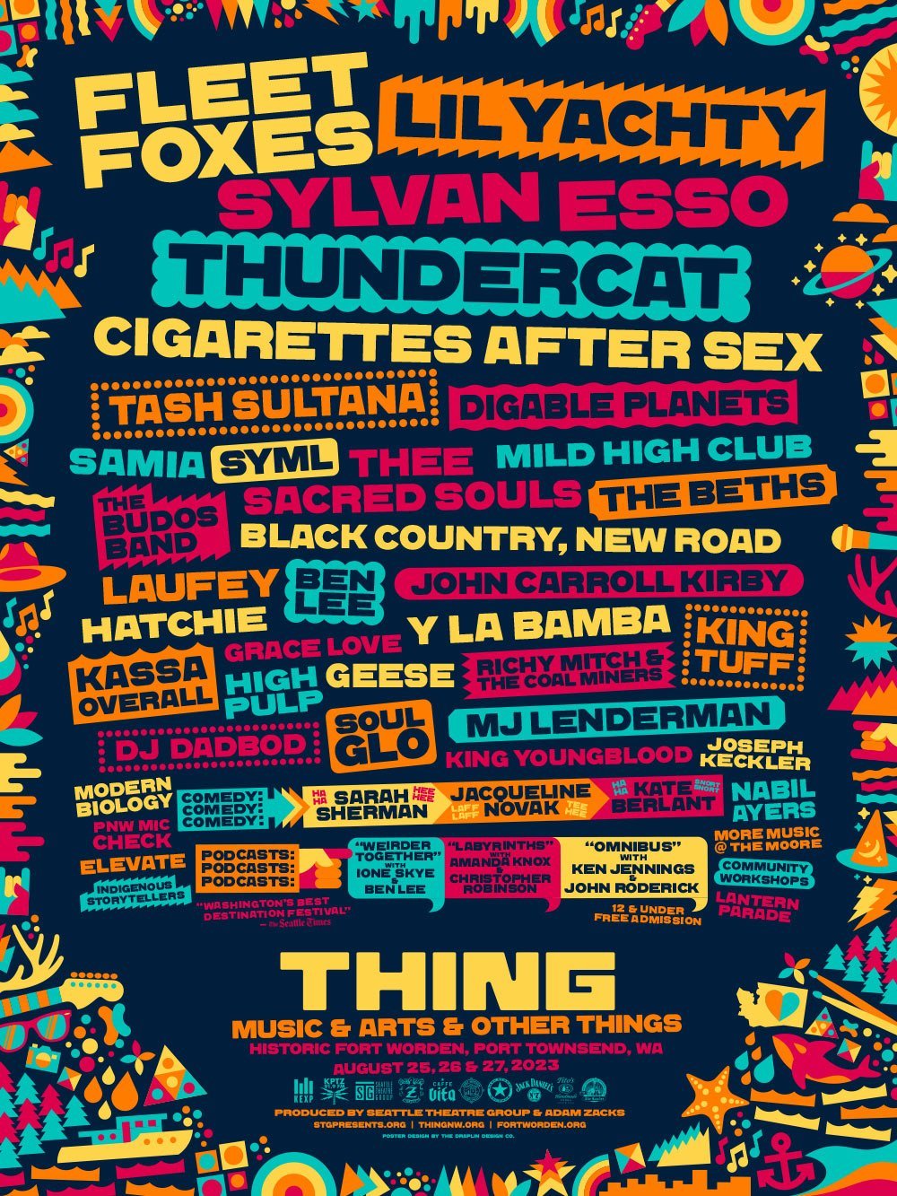 THING Festival 2023 Poster